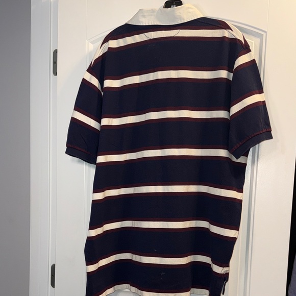 Polo by Ralph Lauren Men's Navy and White Striped Polo - Picture 4 of 4